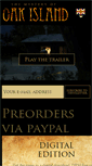 Mobile Screenshot of oakisland-game.com