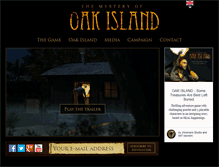 Tablet Screenshot of oakisland-game.com